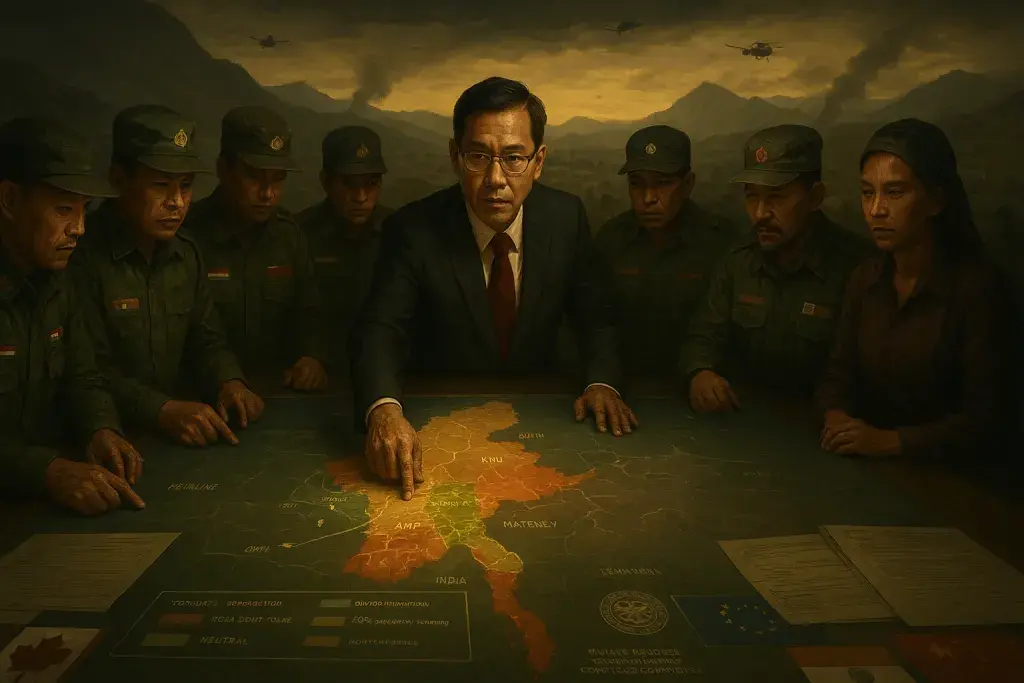 Myanmar Resistance Unifies Command and Diplomacy Under New SCEF Coalition