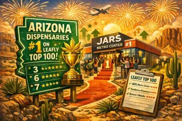 Arizona Dispensaries Dominate Leafly's Top 100 US List for 2025